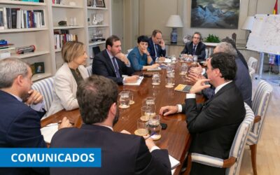 Reunión de la CETM con el ministro de Transportes, Óscar Puente