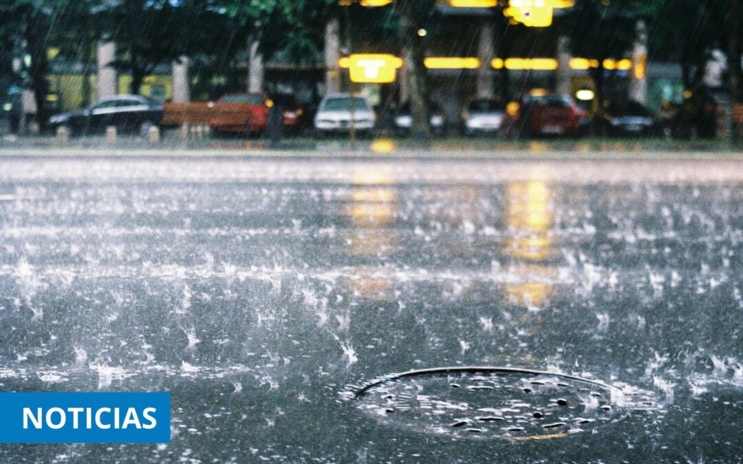 Aviso especial de la AEMET por lluvias intensas y tormentas